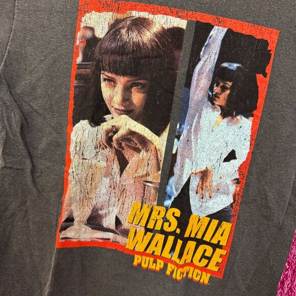 Pulp Fiction Mrs Mia Wallace Dance Date Poster Movie Tee M - Picture 4 of 4
